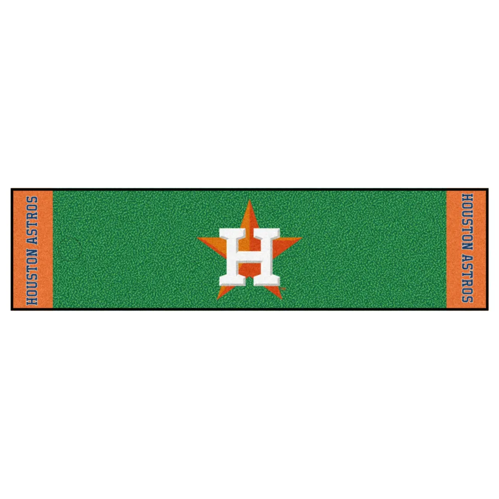 MLB - Tapete para putting green de los Houston Astros - 1,5 pies x 6 pies. FANMATS