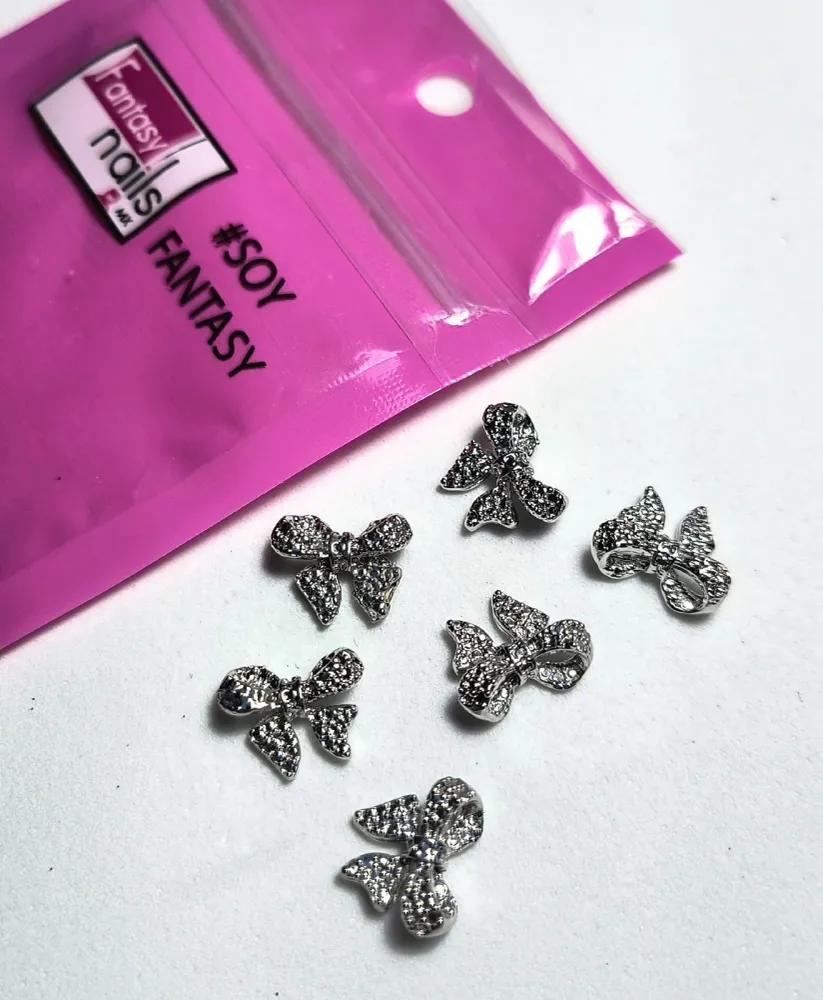 Dijes - Moños coquette FANTASY NAILS
