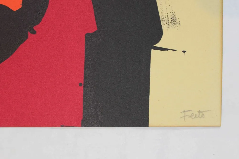 FEITO Luis, Glauben III, 1973, Serigrafí original firmada