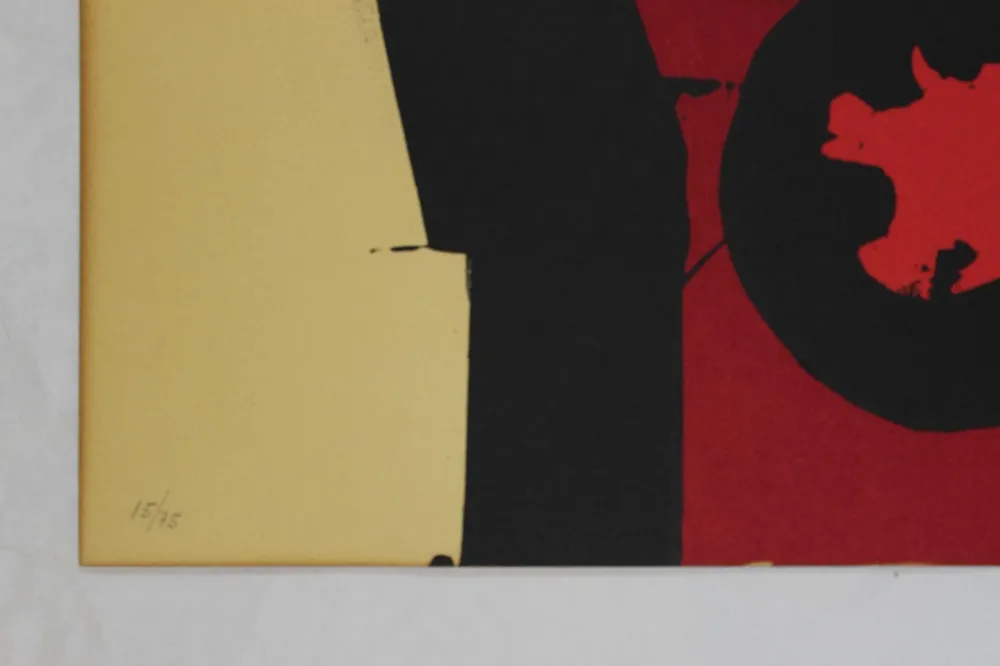 FEITO Luis, Glauben III, 1973, Serigrafí original firmada