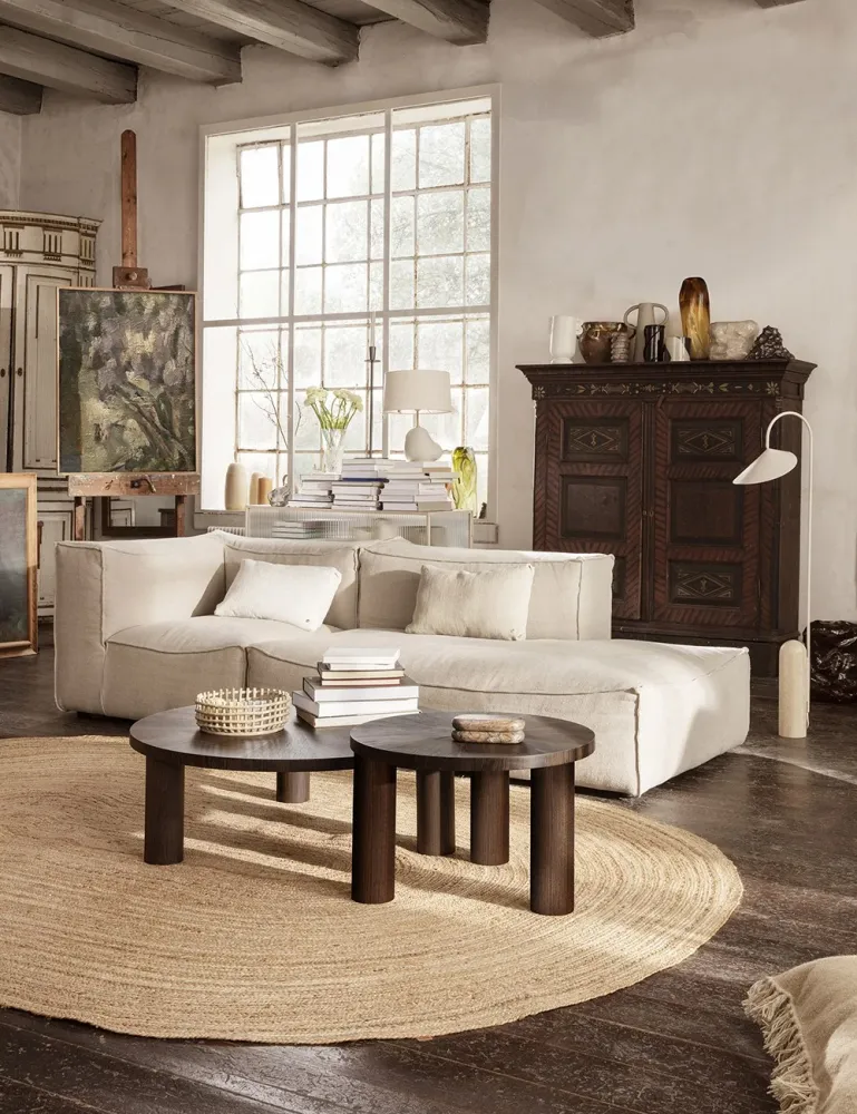 eternal oval jute rug Ferm Living