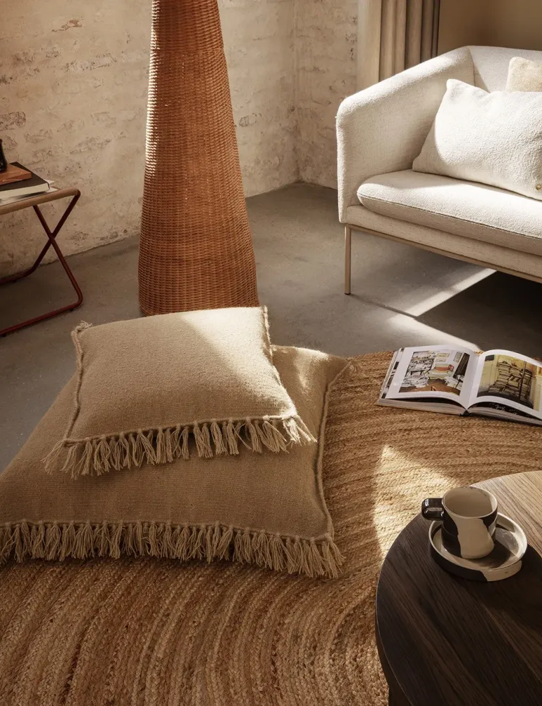 eternal oval jute rug Ferm Living