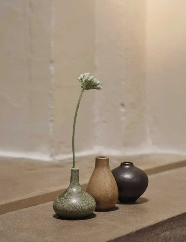 Jarrones Komo mini 3 set Ferm Living