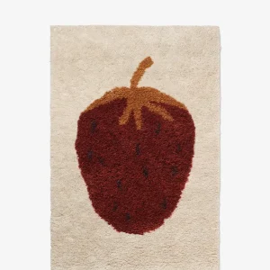tufted rug strawberry Ferm Living