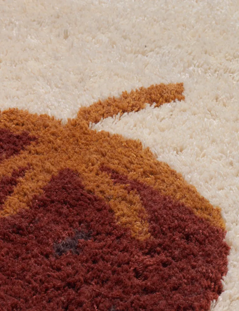 tufted rug strawberry Ferm Living