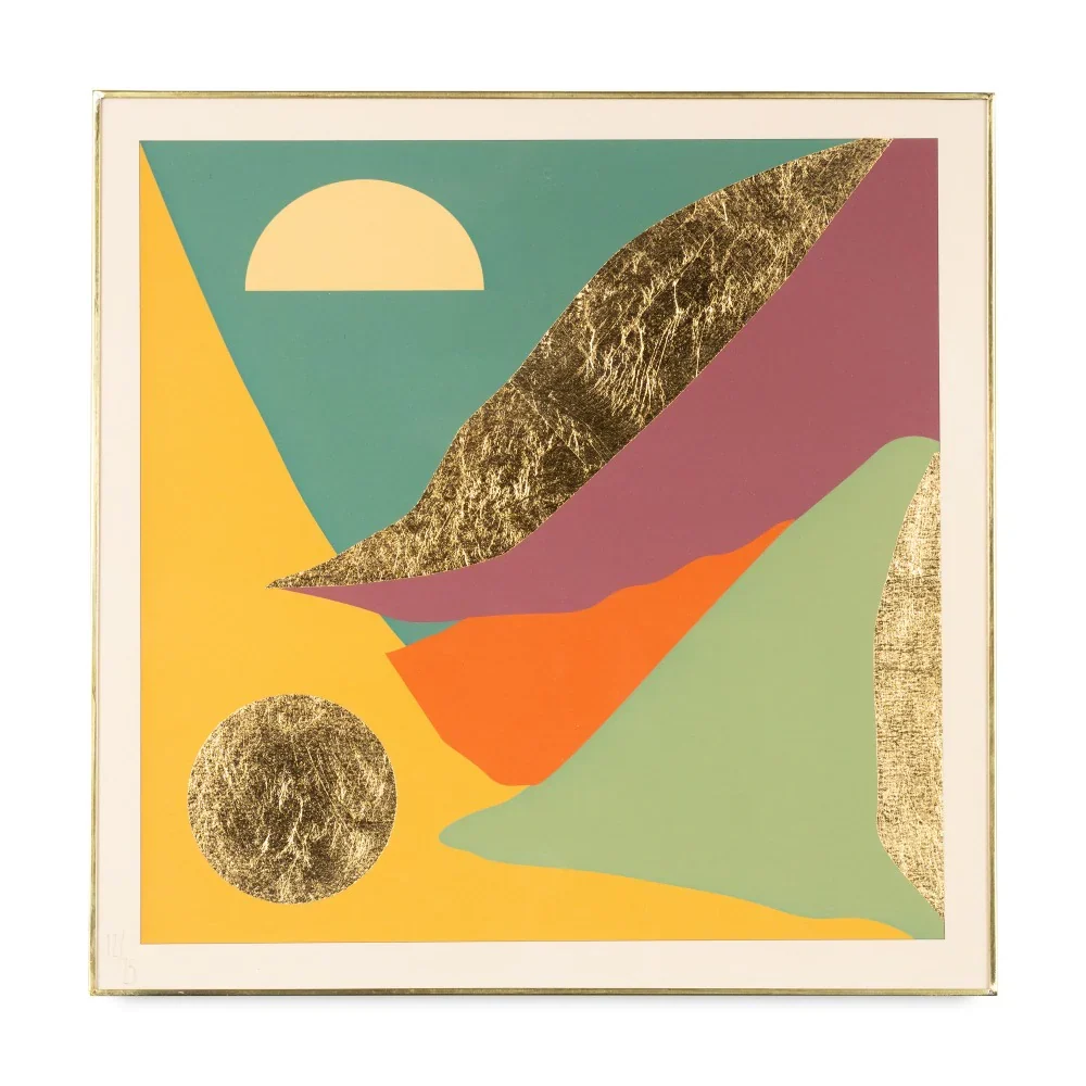 Artprint 30 "Montañ de Colores" Fervor