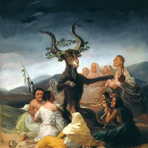 El aquelarre (Francisco de Goya) Fine Artic