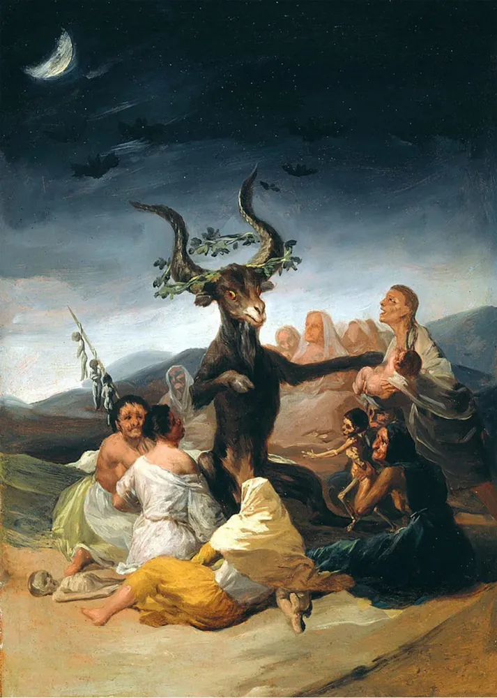 El aquelarre (Francisco de Goya) Fine Artic