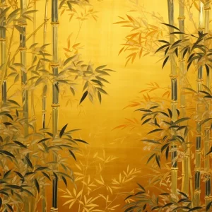 Bamboo leaves Fine Artic