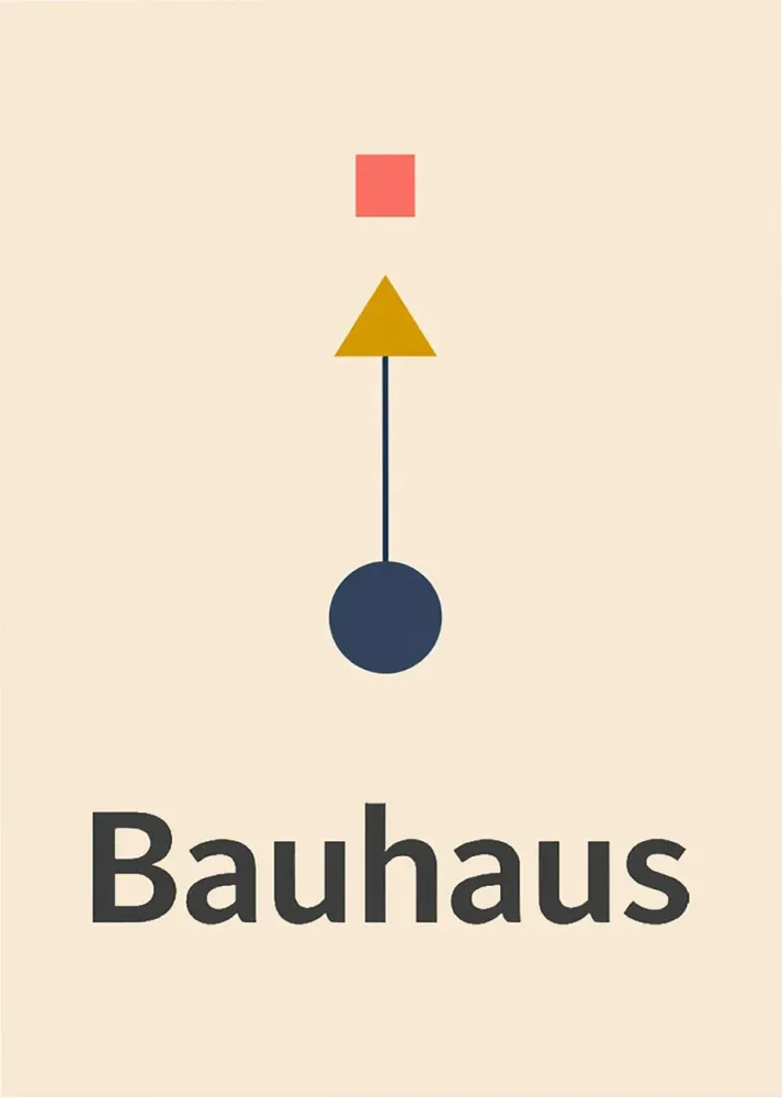 Bauhaus Arrow Fine Artic