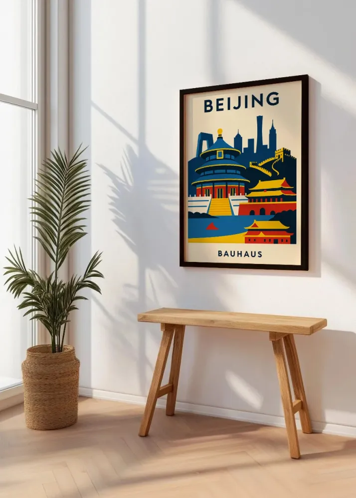 Beijing Poster Bauhaus Fine Artic