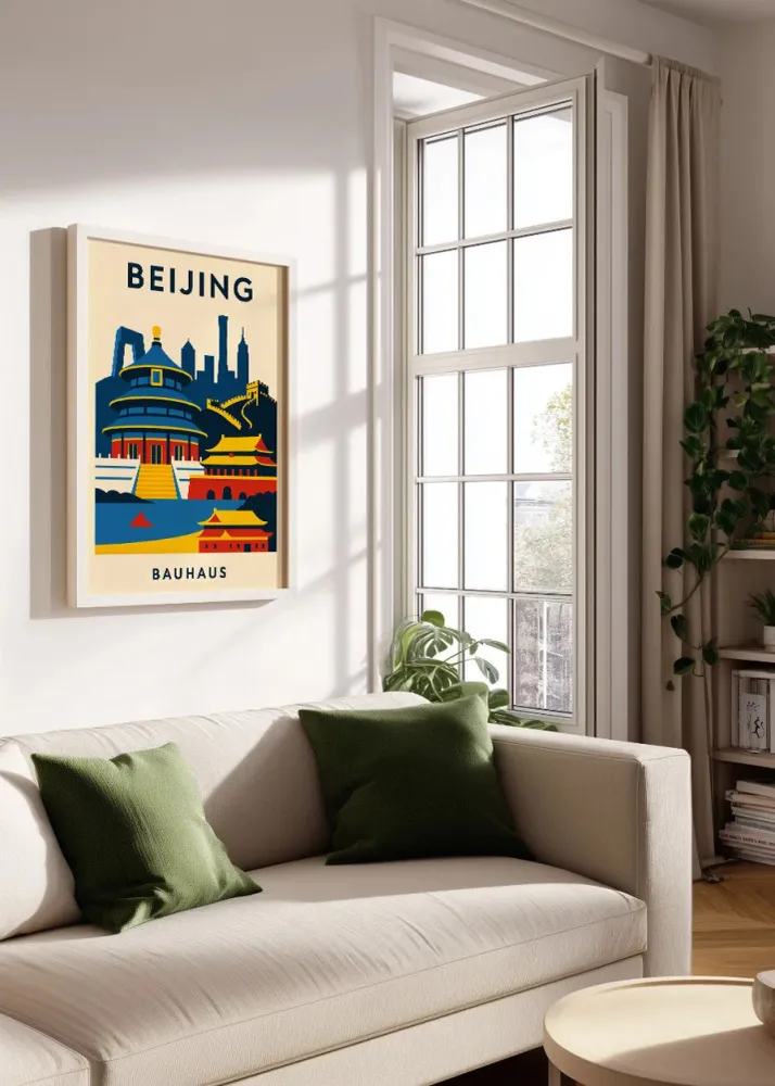Beijing Poster Bauhaus Fine Artic