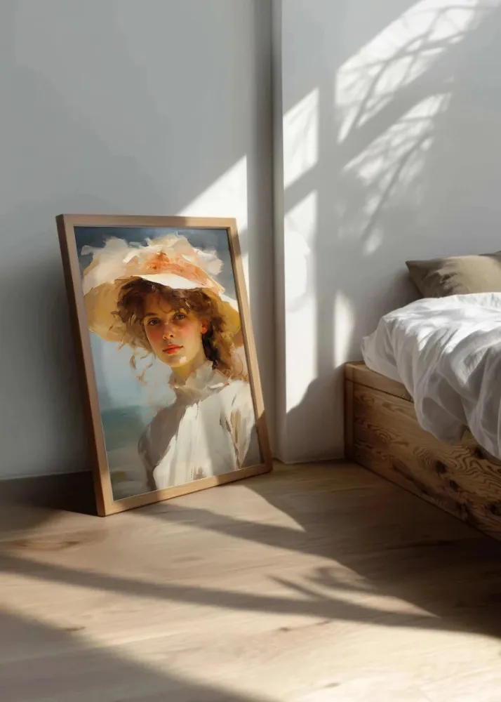 La bella mujer de Sorolla Fine Artic
