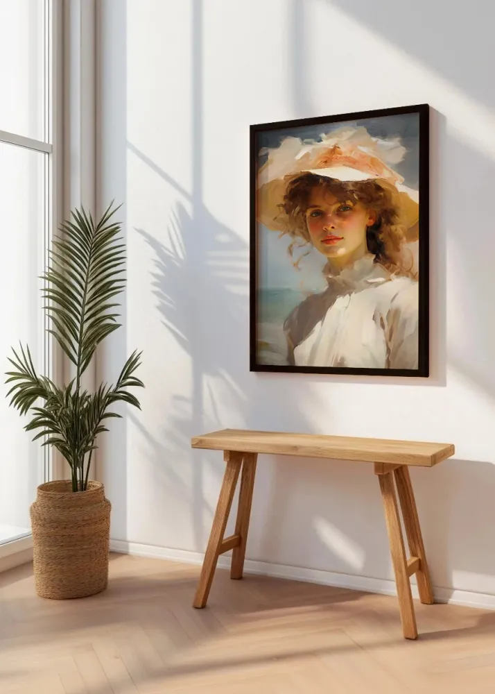 La bella mujer de Sorolla Fine Artic