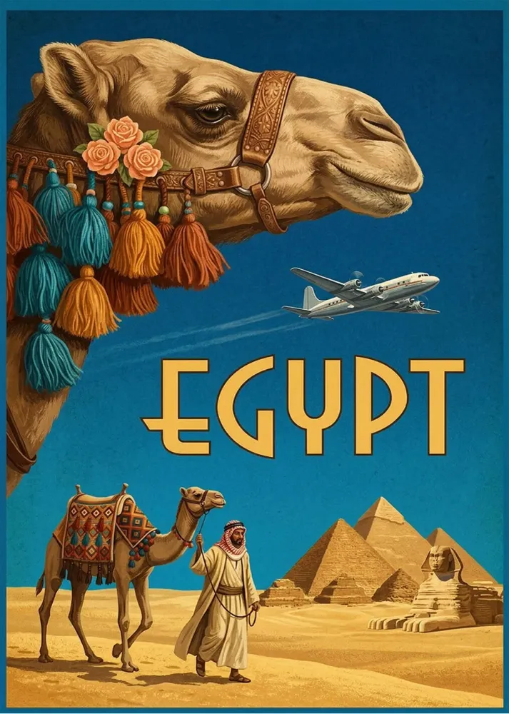 Bienvenido Egipto Fine Artic
