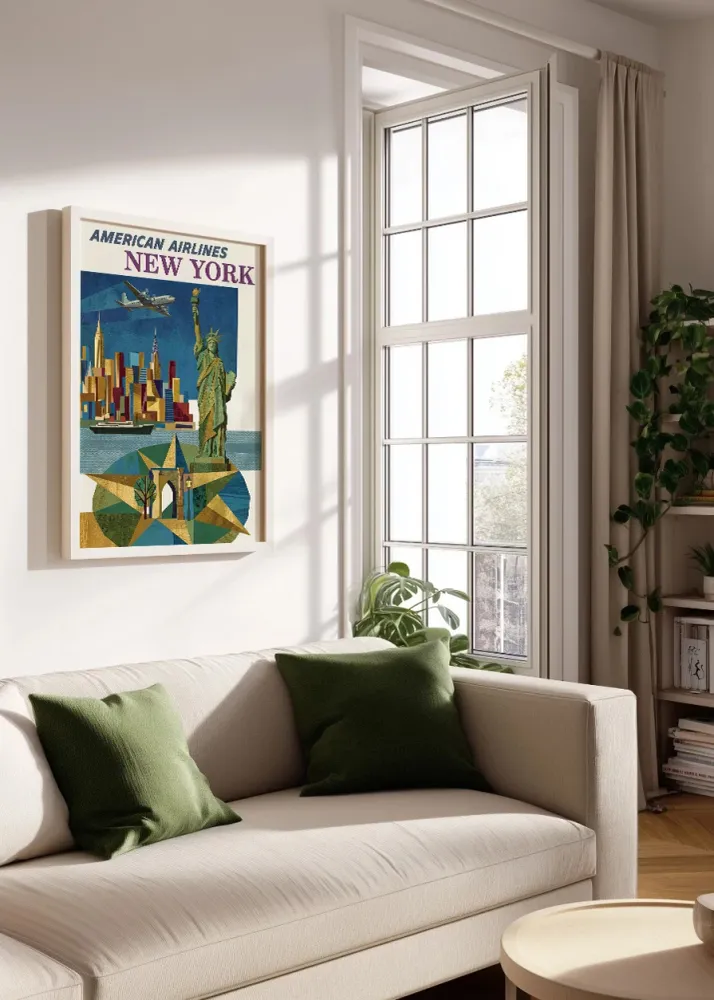 Bienvenido Nueva York Fine Artic