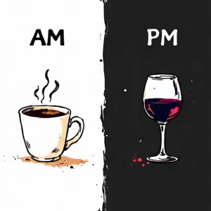 Café y Vino AM PM Fine Artic
