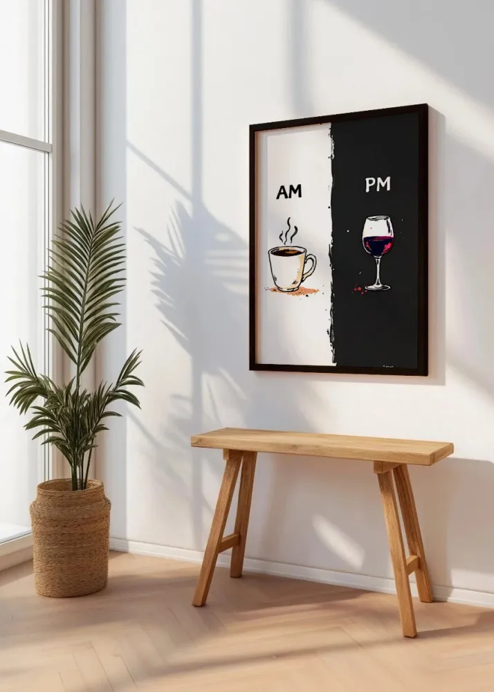 Café y Vino AM PM Fine Artic