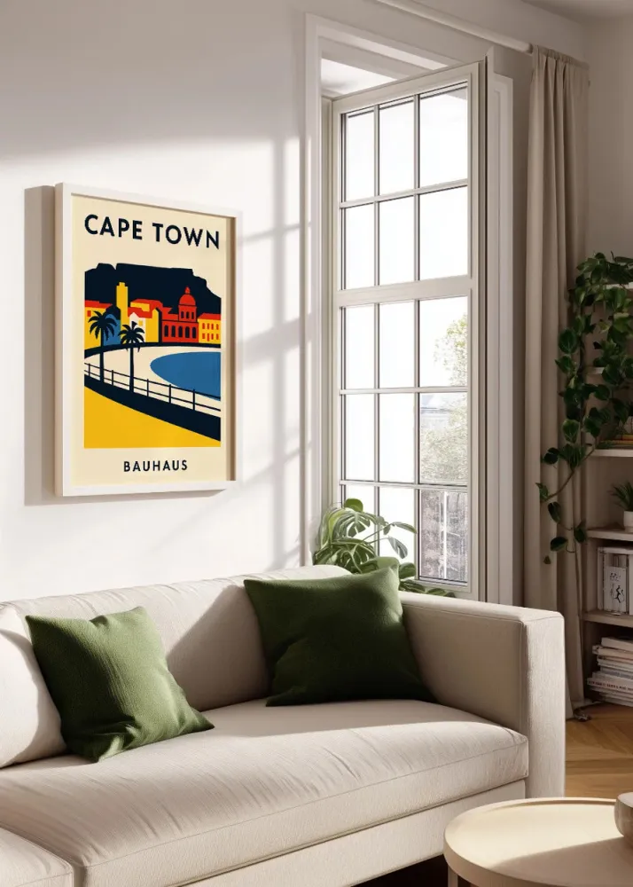 Cape Town Poster Bauhaus Fine Artic