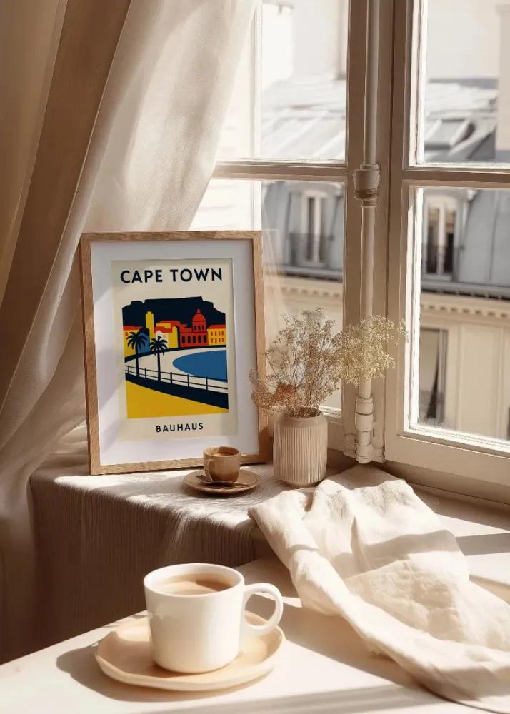 Cape Town Poster Bauhaus Fine Artic