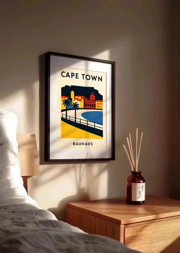 Cape Town Poster Bauhaus Fine Artic