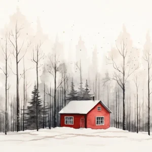 Casa de bosque Fine Artic