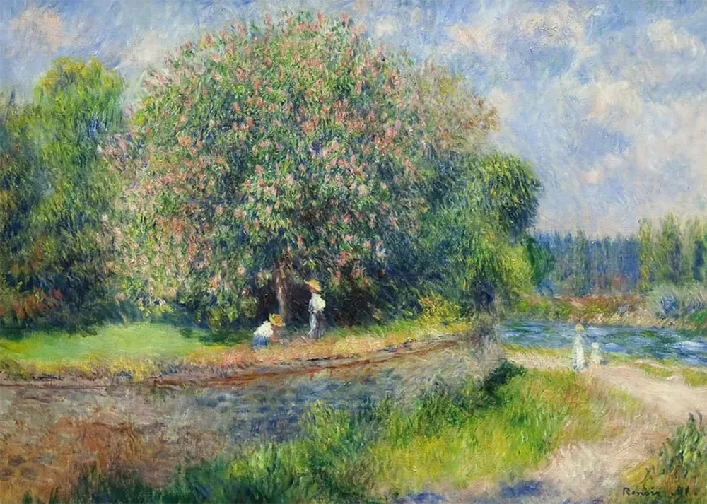 Castaño en flor (Renoir) Fine Artic