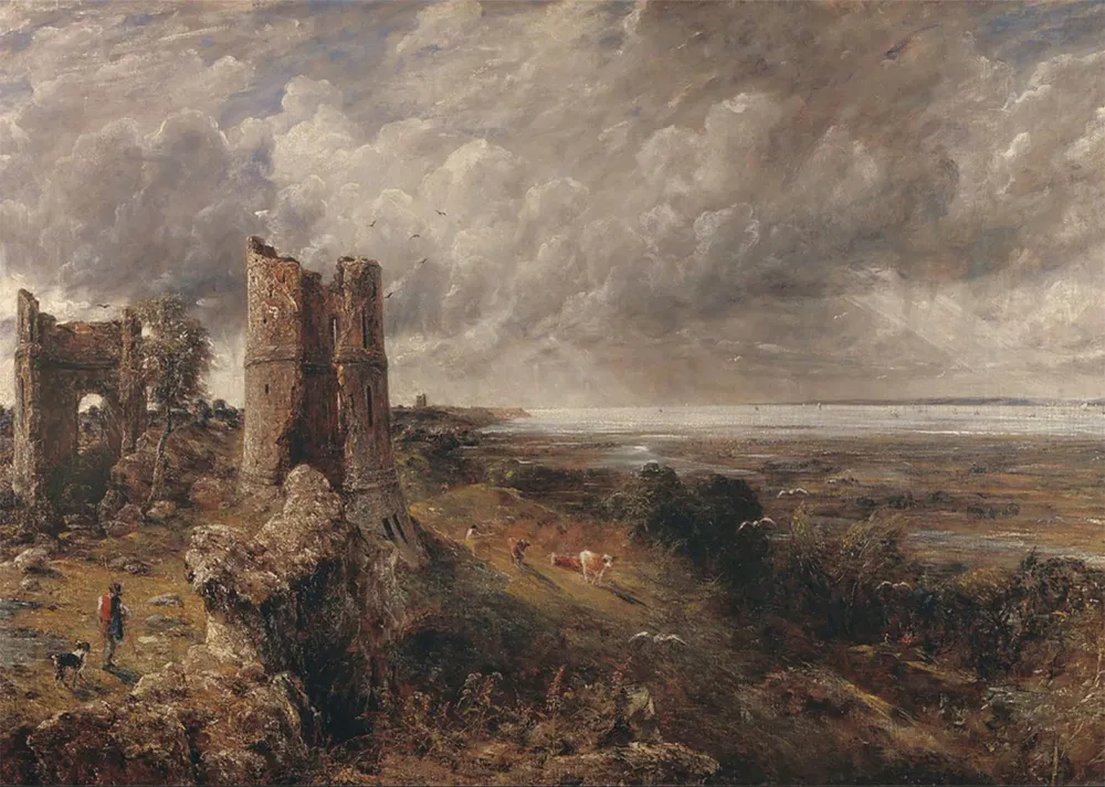 El castillo de Hadleigh (John Constable) Fine Artic