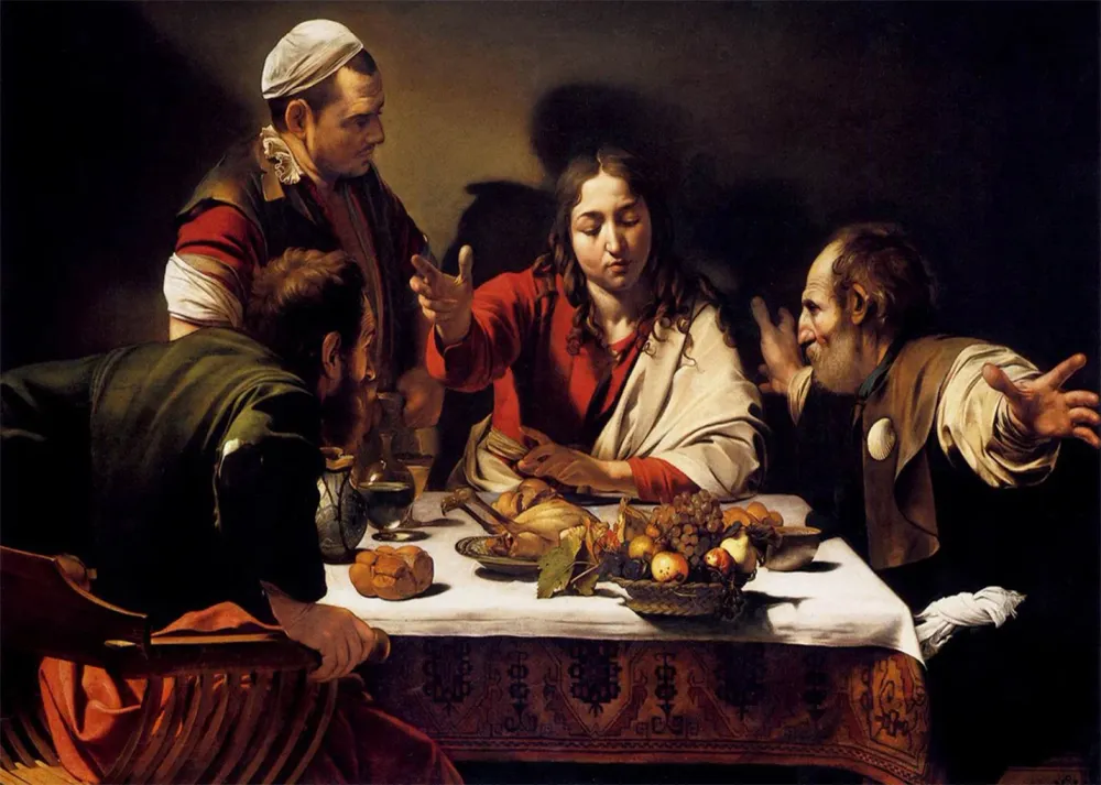 Cena en Emaús (Caravaggio) Fine Artic