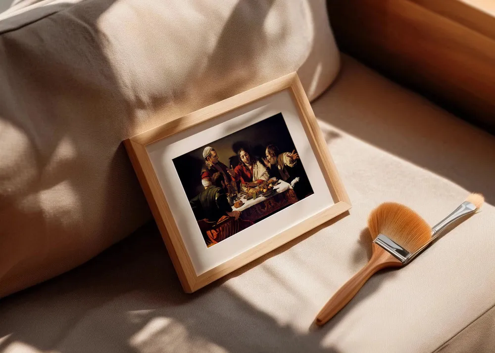 Cena en Emaús (Caravaggio) Fine Artic