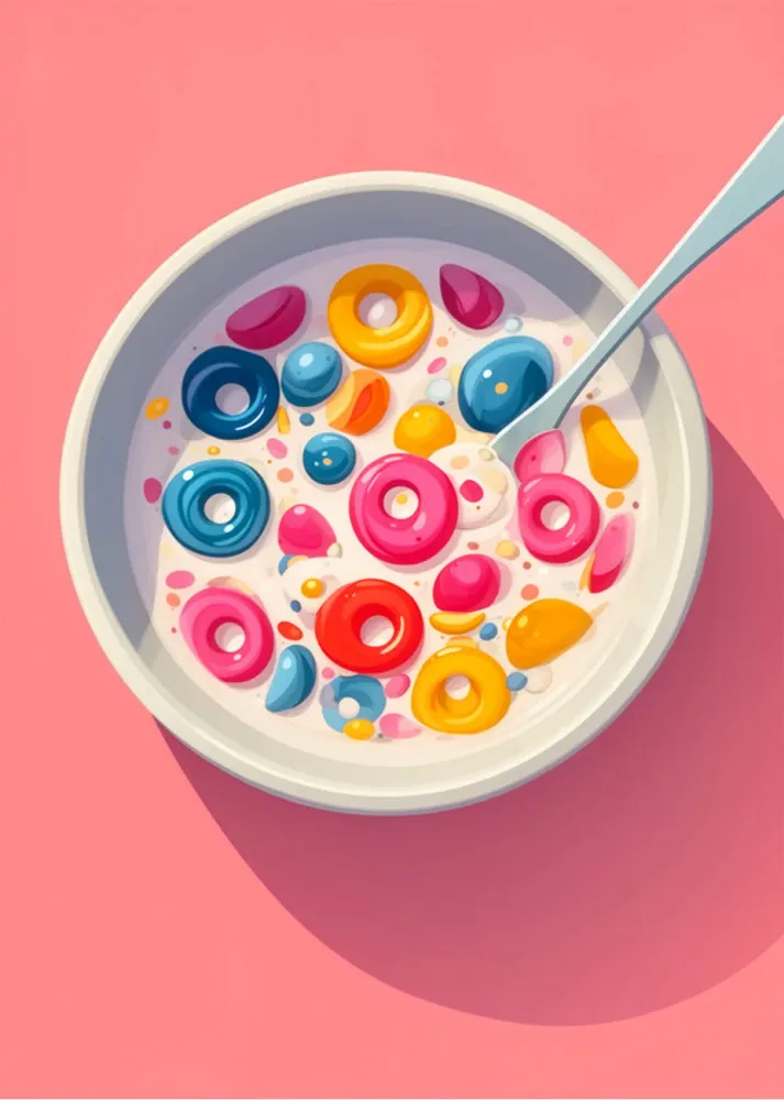 Cereales de colores Fine Artic