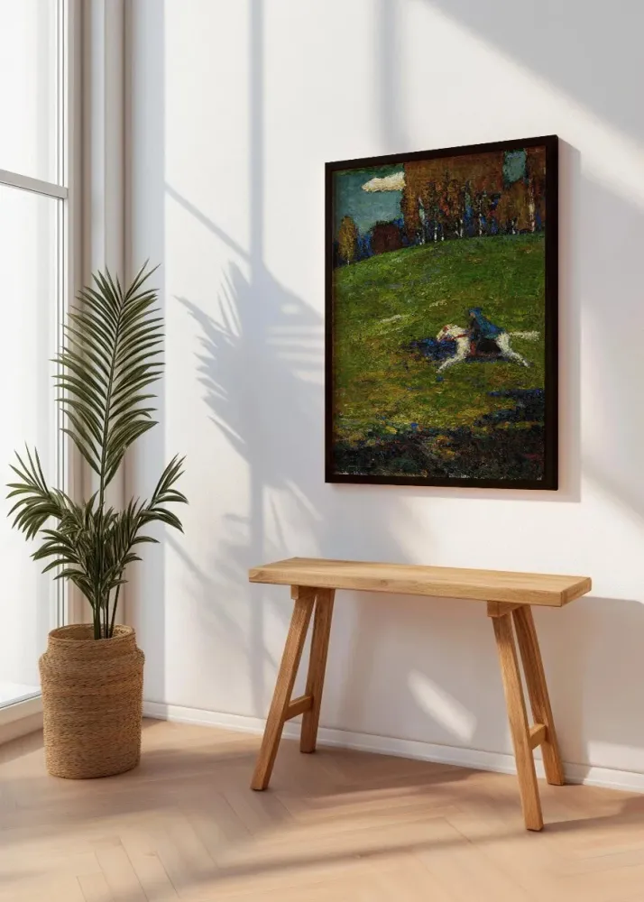 Curva libre al punto (Kandinsky) Fine Artic