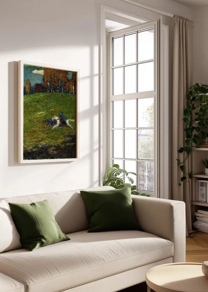 Curva libre al punto (Kandinsky) Fine Artic