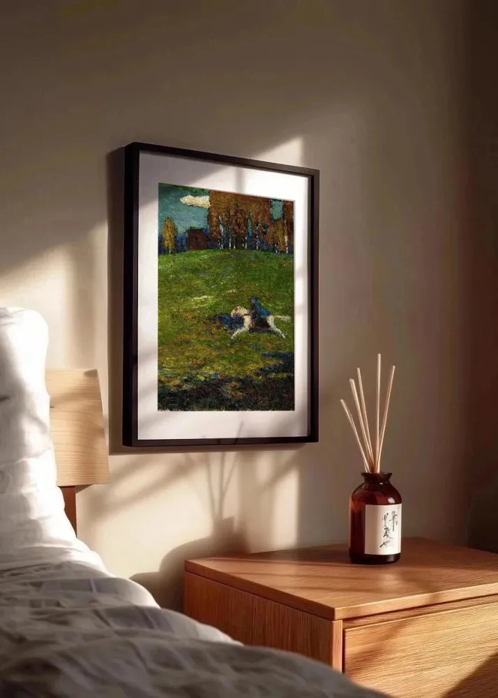 Curva libre al punto (Kandinsky) Fine Artic