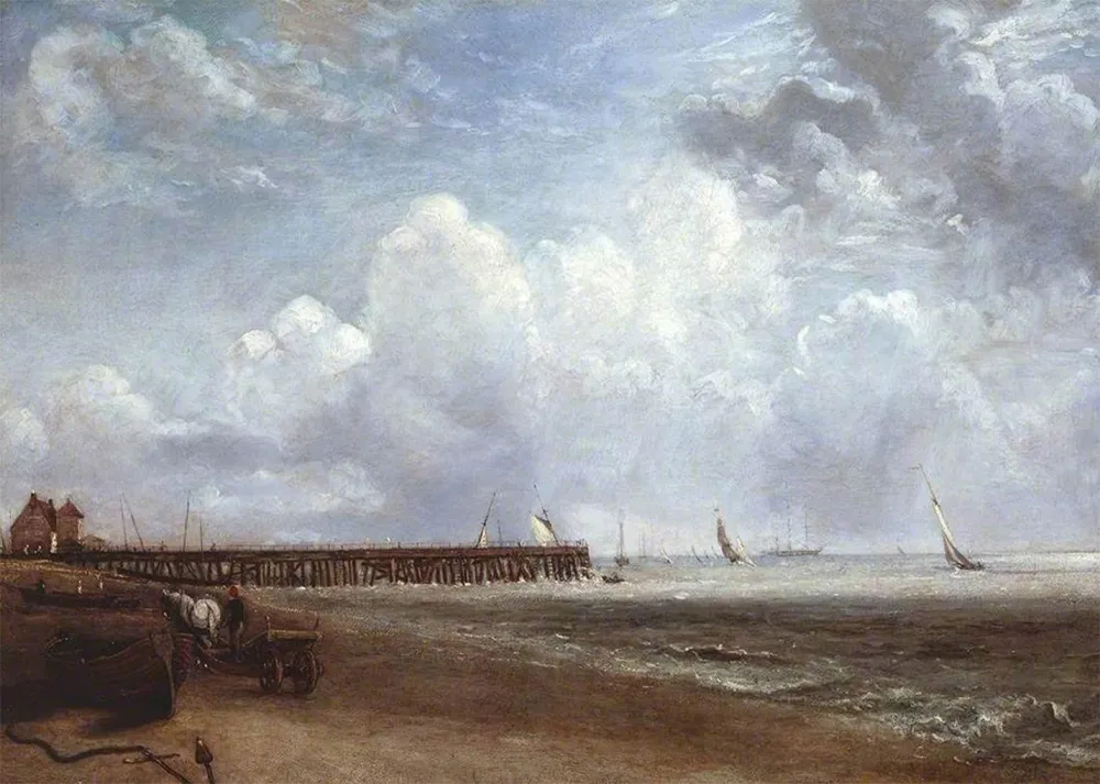 El embarcadero de Yarmouth (John Constable) Fine Artic