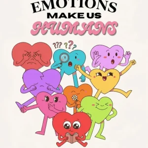 Emotions make us humans Fine Artic
