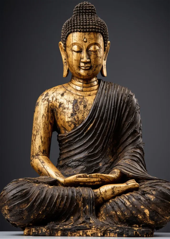 Escultura de buda Fine Artic