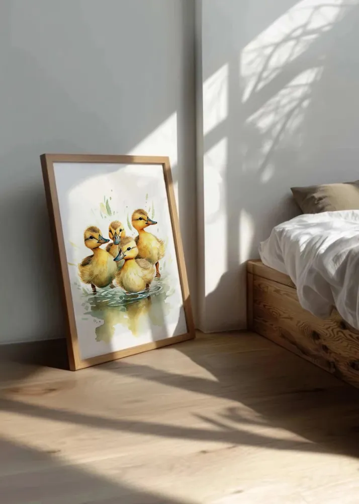 Familia de patitos Fine Artic