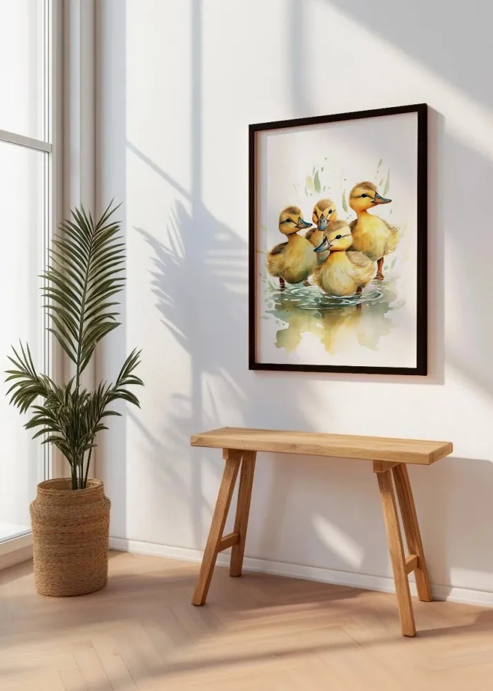 Familia de patitos Fine Artic