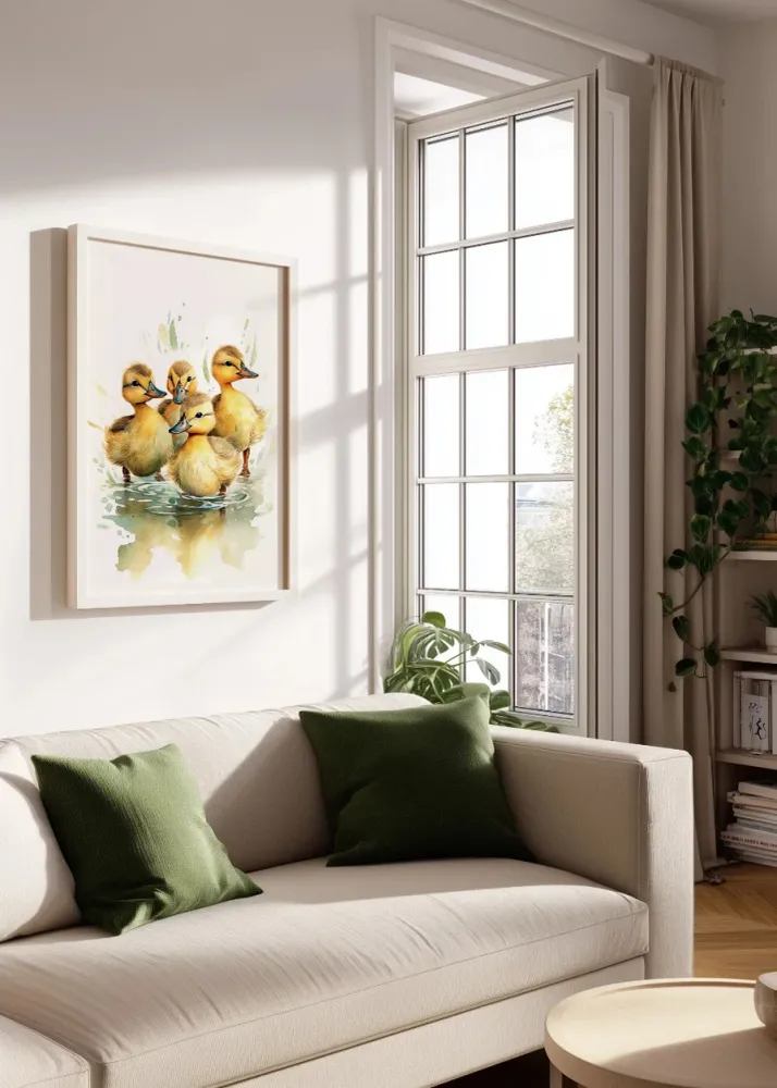 Familia de patitos Fine Artic