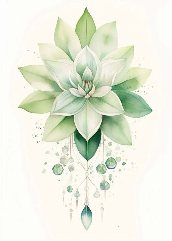 Flor botánica Fine Artic