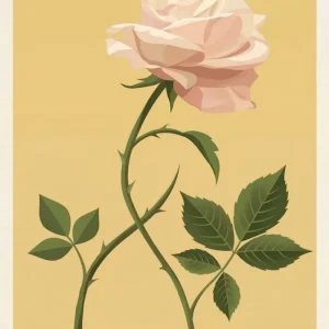 Flor del amor Fine Artic