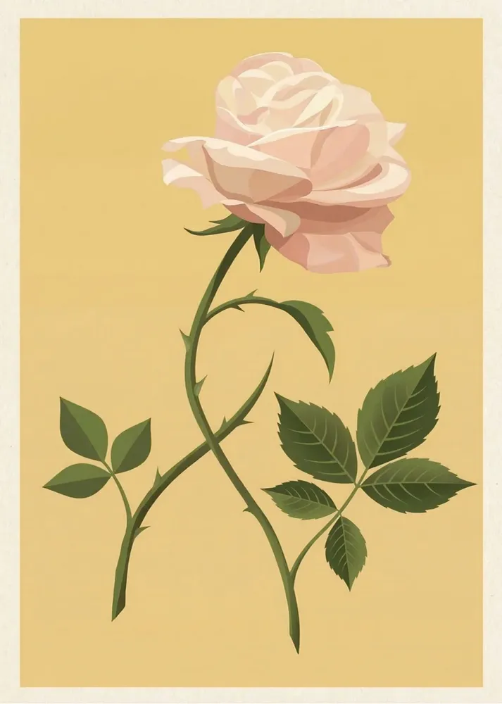 Flor del amor Fine Artic