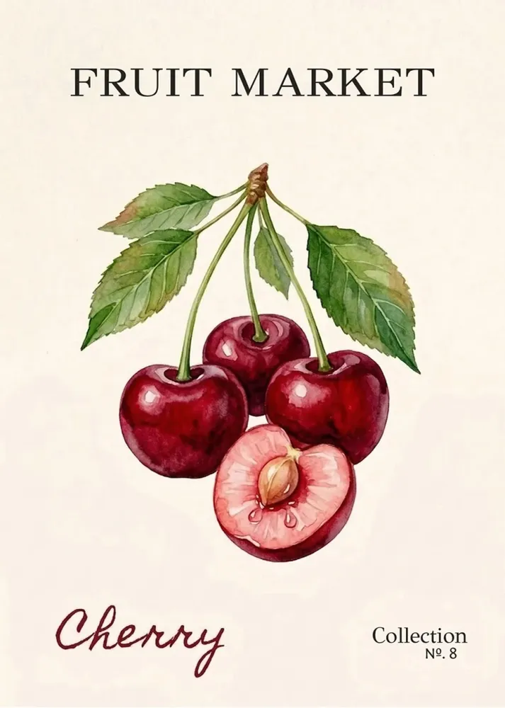 Fruit Market N.8 - Cerezas Fine Artic