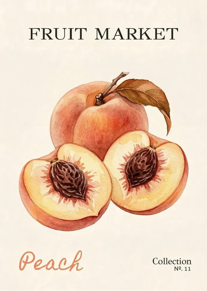 Fruit Market N.11 - Melocotón Fine Artic