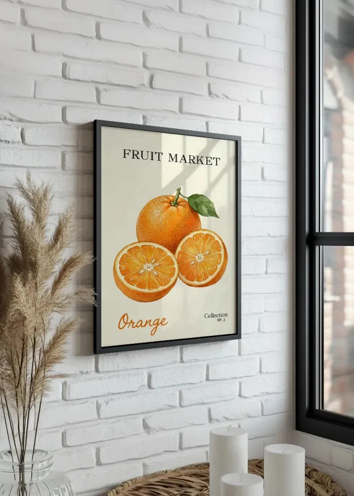 Fruit Market N.2 - Naranjas Fine Artic