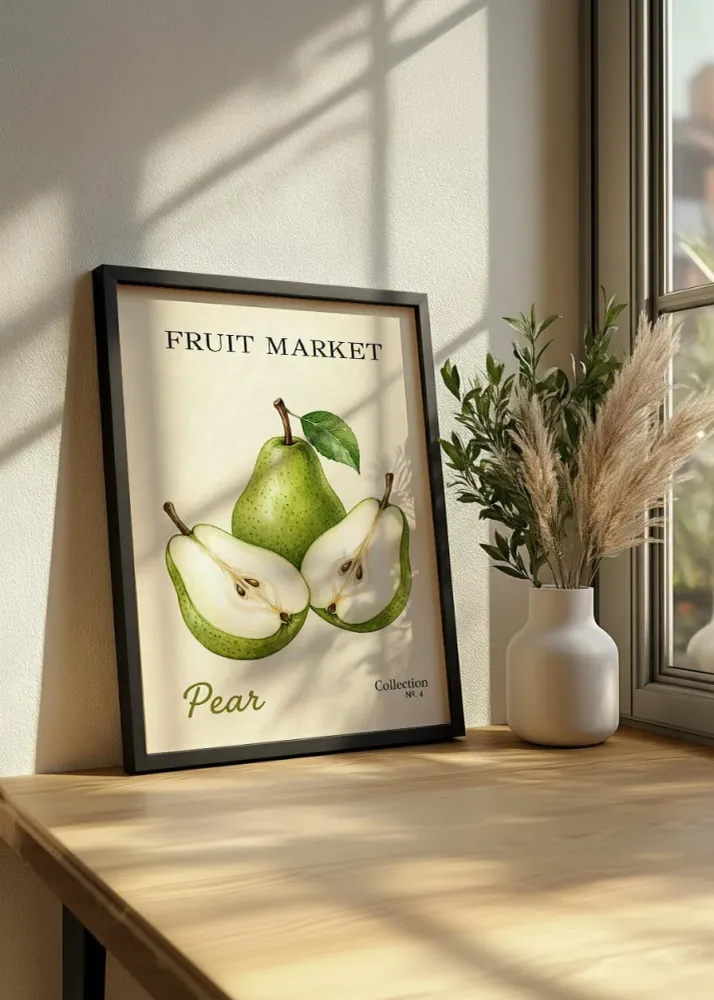 Fruit Market N.4 - Peras Fine Artic
