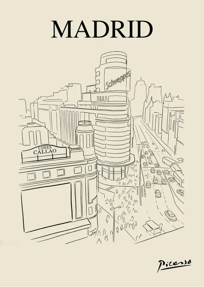 Gran Ví y callao estilo Picasso Fine Artic