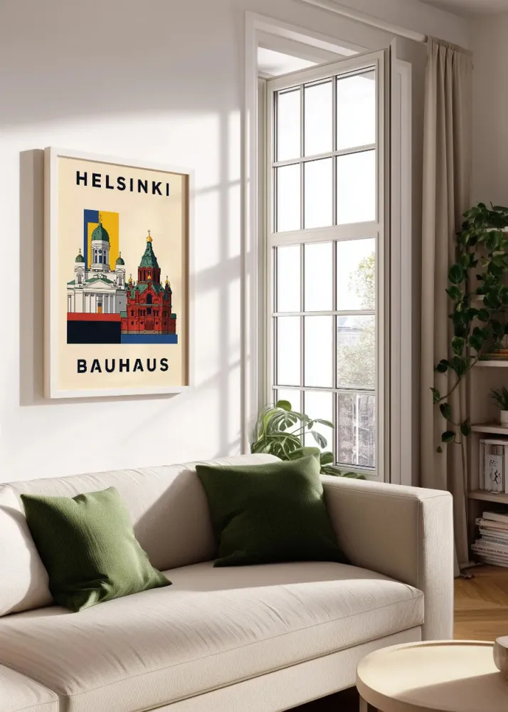 Helsinki Poster Bauhaus Fine Artic