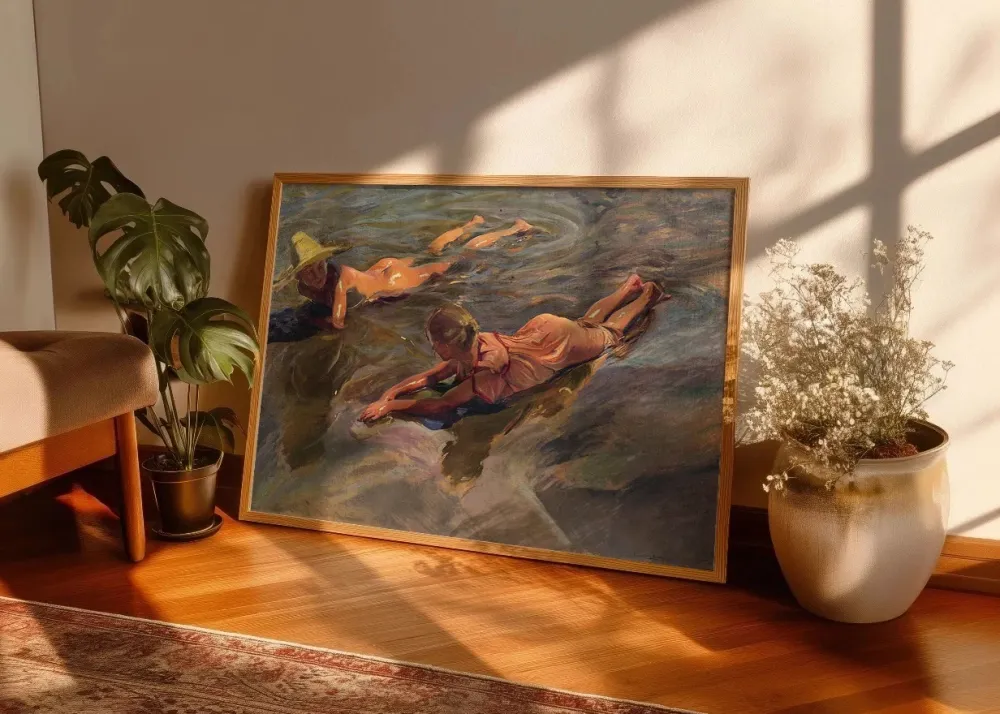Idilio marino (Joaquín Sorolla) Fine Artic